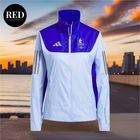 Adidas 2025 Official Boston Marathon Jacket - Women’s Size L $120 - Picture 5 of 13
